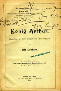 Umschlag Koenig Arthur