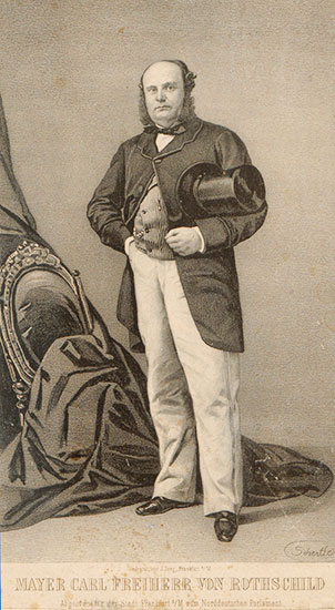 Mayer Carl von Rothschild (1820 - 1886)