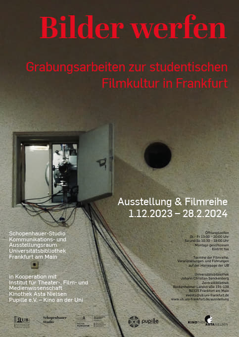 Plakat der Ausstellung "Bilder wefen"