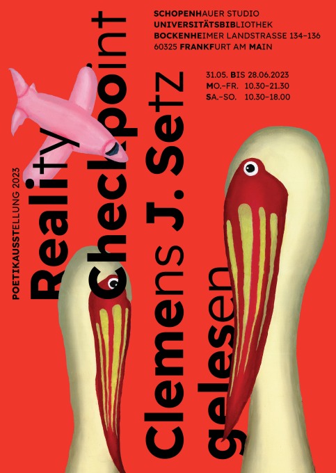 Plakat der Ausstellung "Reality Checkpoint"