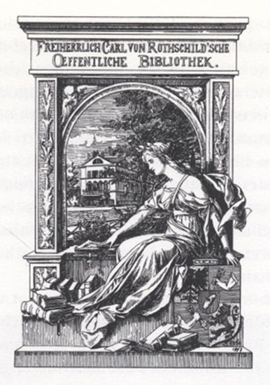 Exlibris der Rothschild-Bibliothek (1897-1911)