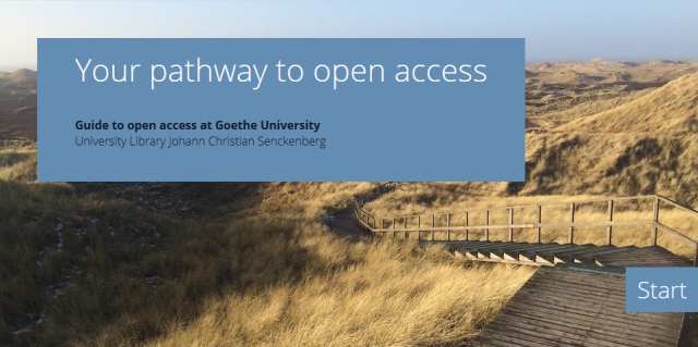 A screenshot of the Guide to Open Access, showing a 