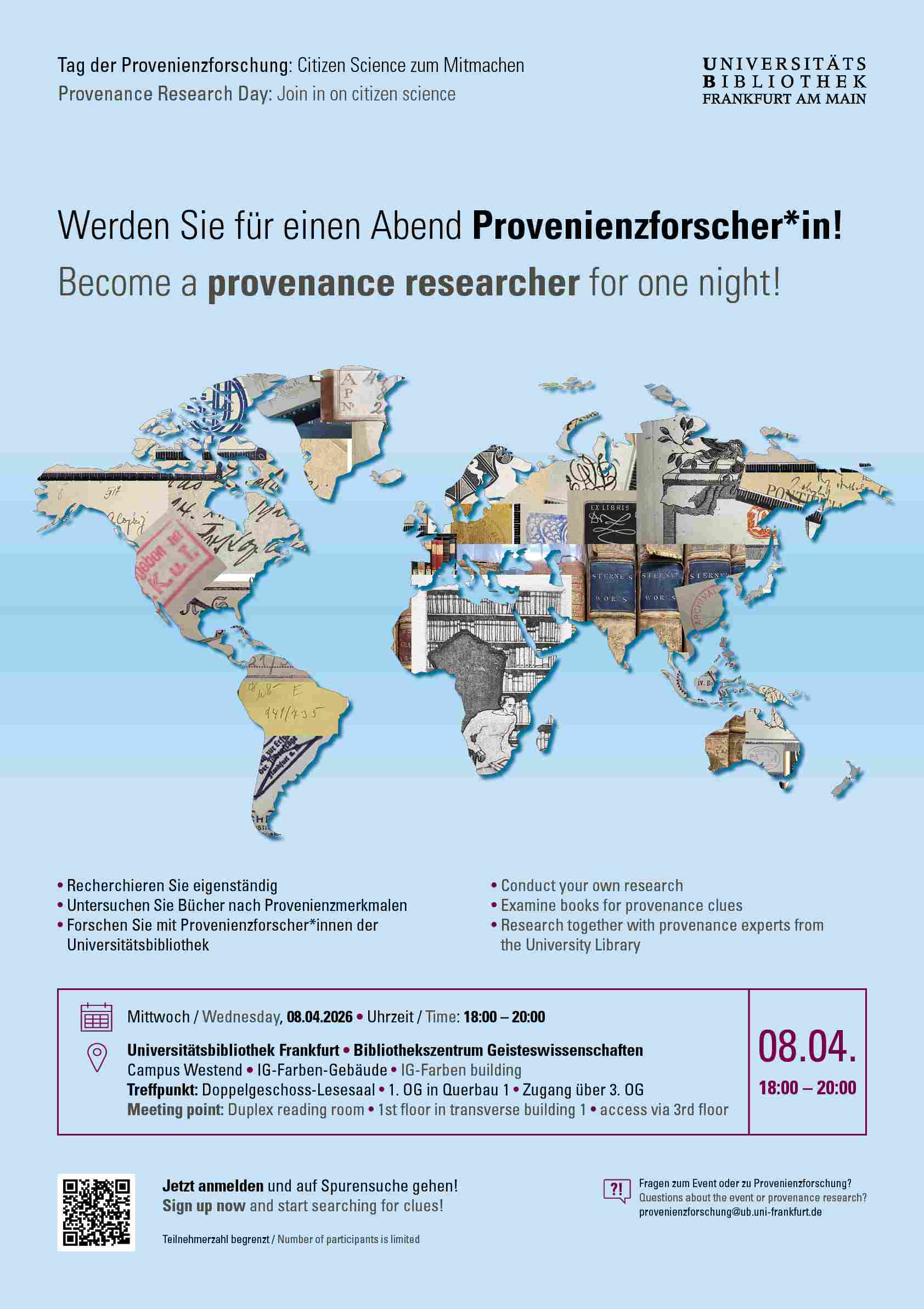 Das Plakat zur Veranstaltungsreihe "Autopsien"